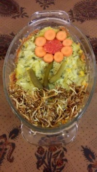 سوفله گراتن سیب زمینی