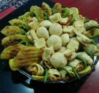 اسنک لقمه ای (پیش غذای خوشمزه)