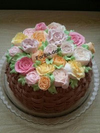 کیک برای تولد مامانم
