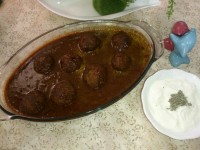 یه غذا من در آوری به قول خودم کوفته شکم پر