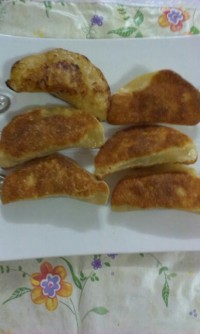 راویولی با سوسیس و اسفناج