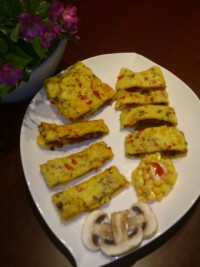 املت با ژامبون