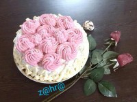 کیک خامه ای ب مناسبت عید فطر