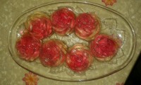 دسر ژلاتینی آلبالو