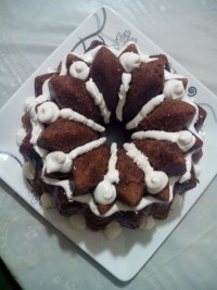 اینم کیک خیلی ساده من نصفه شبی هوس کرده بودم