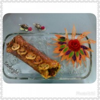 رولت تخم مرغ و گوشت