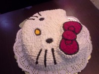 کیک تولد کیتی