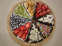 کیک با تزیین