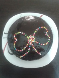 کیک شکلاتی با رویه گاناش