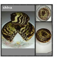 کیک دورنگ (زبراکیک)