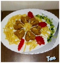 کوکوی گوشت و سبزیجات
