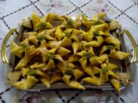 نان خرمایی مدل فرفره