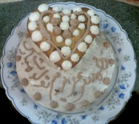 کیک تولد همسر گلم