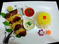 زبان خوشمزه با سس سالسا و چاچا