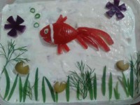 الویه با تزیین ماهی