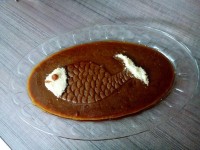 حلوا با تزیین ماهی