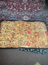 اینم پیتزای من