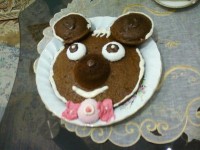 کیک دارچین و شکلات قالبی