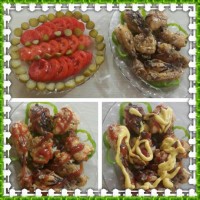 خوراک مرغ لیمویی آبدار