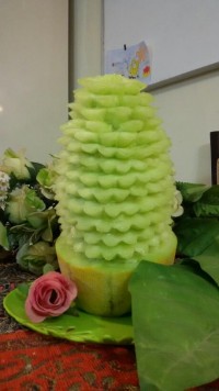 تزیین خربزه