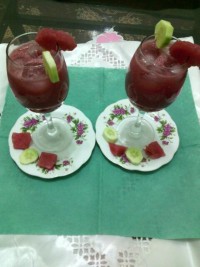 کوکتل هندوانه وخیار