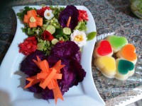 سالاد و ژله خوجل من