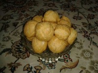 نان خامه ای قیفی