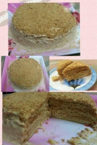 کیک عسلی روسی