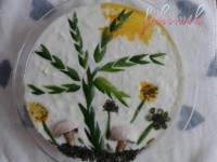 ماست و کدو سبز