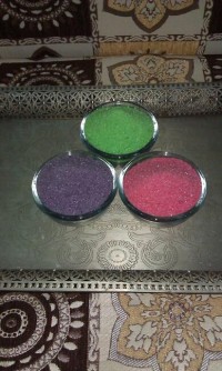 تهیه شکر رنگی