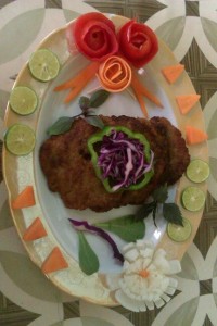 شامی گوشت دست پخت مامان جونم با تزیین از من