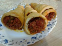 ساندویچ تخم مرغ فانتزی