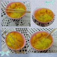 ژله به صورت نودلز