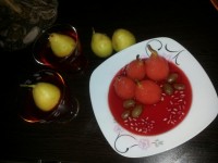 ی دسرخوشمزه دسرگلابی