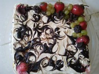 کیک پنیر بارویه پنیری