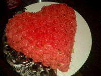 کیک زبرا با روکش خامه