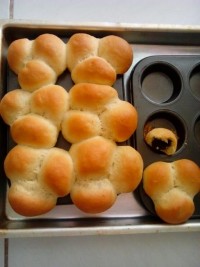 نان با مغز شکلات