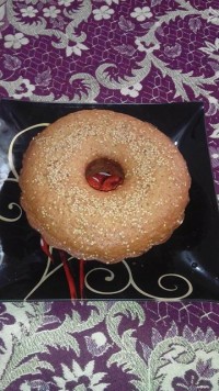 کیک کنجدی...