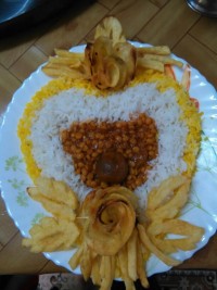 خورشت قیمه با پلو