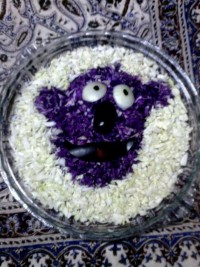 مثلا سالاد جناب خان!