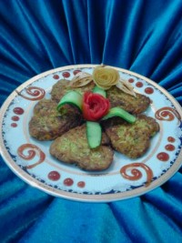کتلت کدو سبز