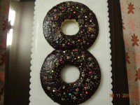 کیک هشتمین سالگرد ازدواجم