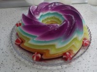 ژله ی طبقه ای