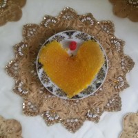 ته دیگ زعفرانی ماکارونی