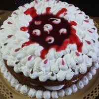 کیک برای یخچال عروس