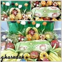 تزیین میوه شب یلدا