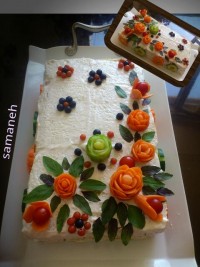 کیک مرغ