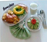 خوراک مرغ مجلسی