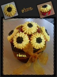 مافین شکلات تکه ای