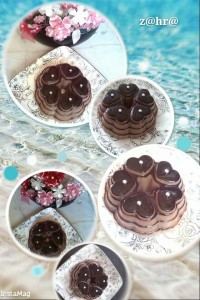 دسر شیر و کاکائو